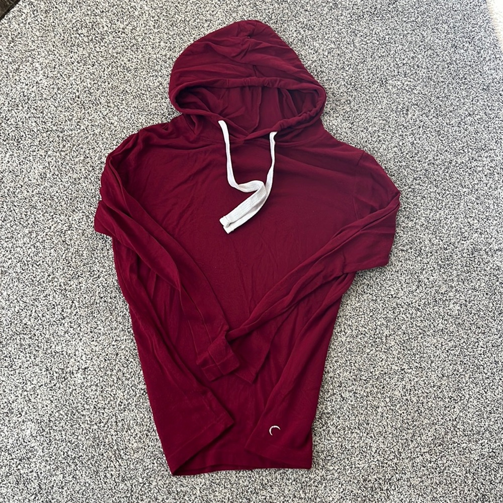 Zyia Active red boyfriend hoodie - size XS - barely worn
